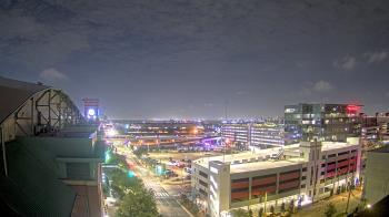 Weather camera view of Minute Maid Park.