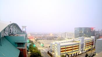Weather camera view of Minute Maid Park.