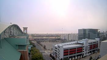 Weather camera view of Minute Maid Park.