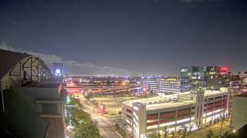 Weather camera view of Minute Maid Park.