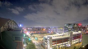 Weather camera view of Minute Maid Park.