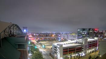 Weather camera view of Minute Maid Park.