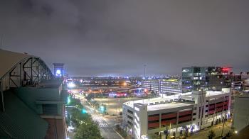 Weather camera view of Minute Maid Park.