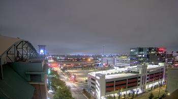 Weather camera view of Minute Maid Park.