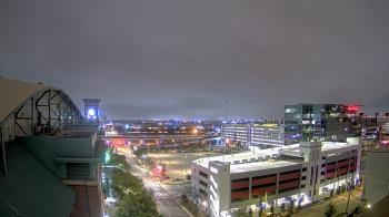Weather camera view of Minute Maid Park.