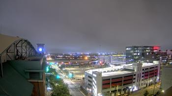 Weather camera view of Minute Maid Park.