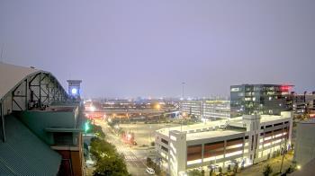Weather camera view of Minute Maid Park.