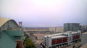 Weather camera view of Minute Maid Park.