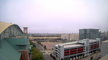 Weather camera view of Minute Maid Park.