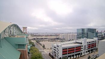 Weather camera view of Minute Maid Park.