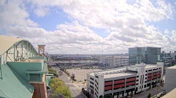 Weather camera view of Minute Maid Park.