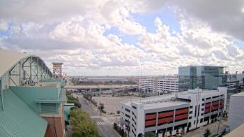Weather camera view of Minute Maid Park.