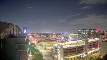 Weather camera view of Minute Maid Park.
