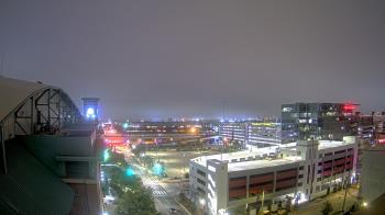 Weather camera view of Minute Maid Park.