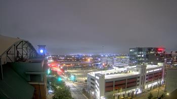 Weather camera view of Minute Maid Park.