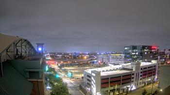 Weather camera view of Minute Maid Park.