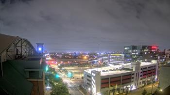 Weather camera view of Minute Maid Park.