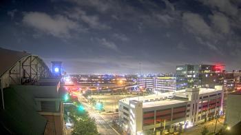 Weather camera view of Minute Maid Park.