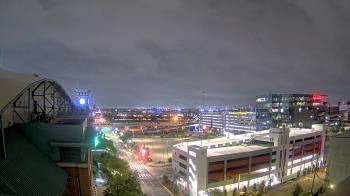 Weather camera view of Minute Maid Park.
