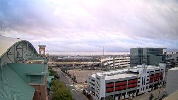 Weather camera view of Minute Maid Park.