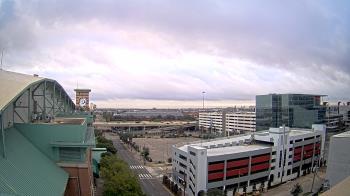 Weather camera view of Minute Maid Park.