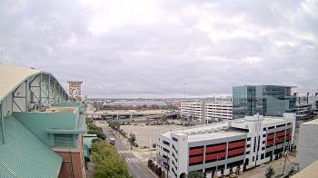 Weather camera view of Minute Maid Park.