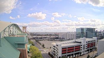 Weather camera view of Minute Maid Park.