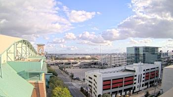 Weather camera view of Minute Maid Park.