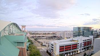 Weather camera view of Minute Maid Park.