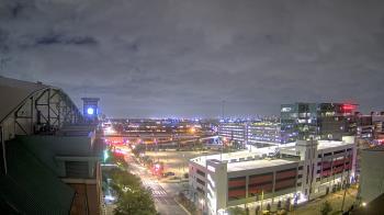 Weather camera view of Minute Maid Park.