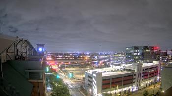 Weather camera view of Minute Maid Park.