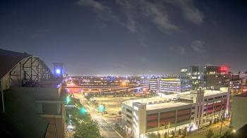 Weather camera view of Minute Maid Park.