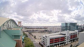 Weather camera view of Minute Maid Park.