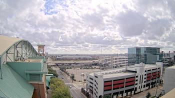 Weather camera view of Minute Maid Park.