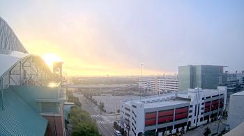 Weather camera view of Minute Maid Park.