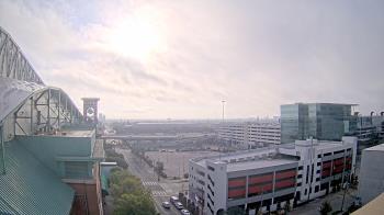 Weather camera view of Minute Maid Park.