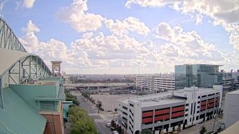 Weather camera view of Minute Maid Park.