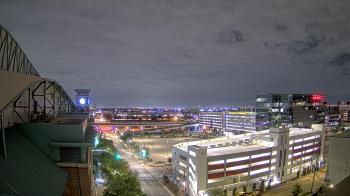 Weather camera view of Minute Maid Park.