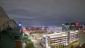 Weather camera view of Minute Maid Park.
