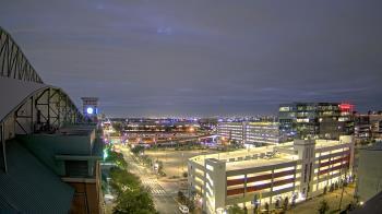 Weather camera view of Minute Maid Park.