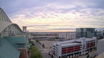 Weather camera view of Minute Maid Park.