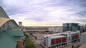 Weather camera view of Minute Maid Park.