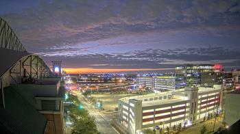 Weather camera view of Minute Maid Park.