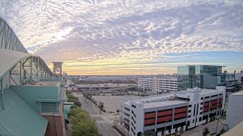 Weather camera view of Minute Maid Park.