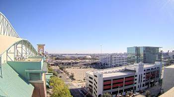 Weather camera view of Minute Maid Park.