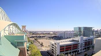 Weather camera view of Minute Maid Park.