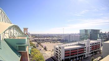 Weather camera view of Minute Maid Park.