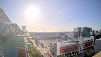 Weather camera view of Minute Maid Park.