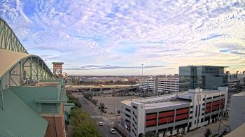 Weather camera view of Minute Maid Park.