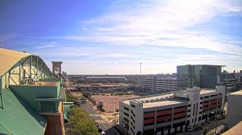 Weather camera view of Minute Maid Park.